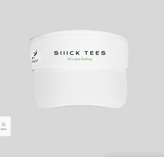 Siiick Tees visor green lettering