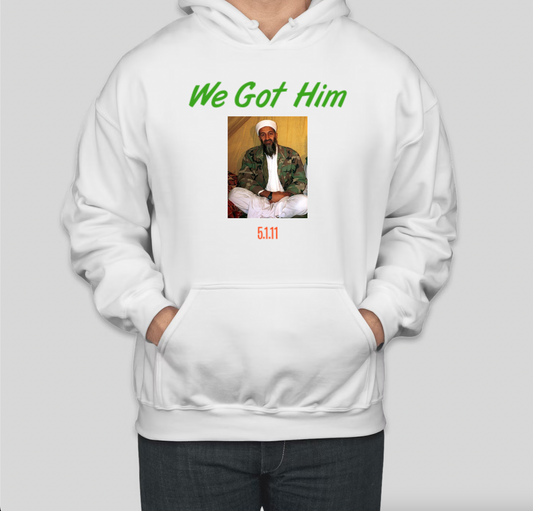 We got him hoodie