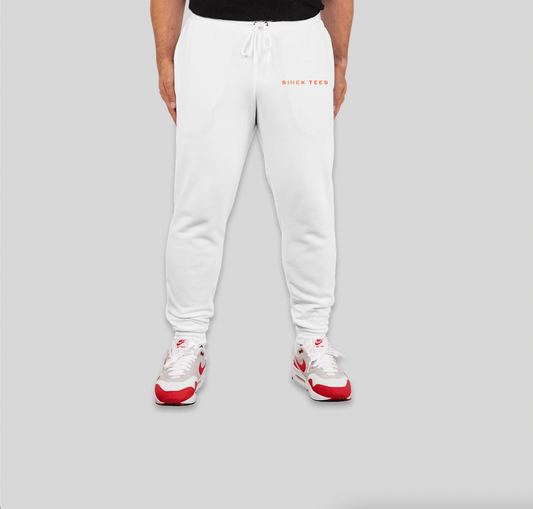 White sweatpants