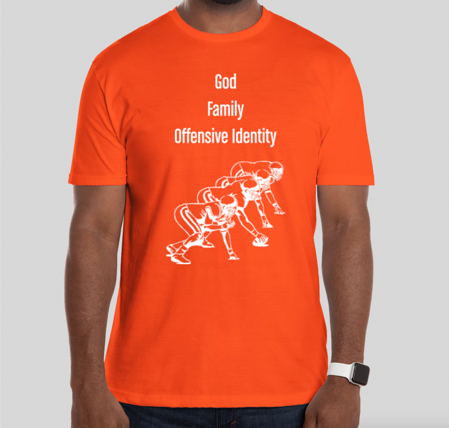 God, Family, Offensive Identity t-shirt