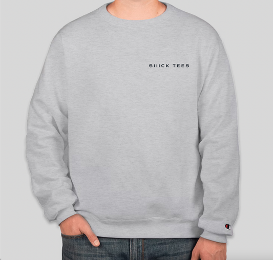 Siiick Tees gray sweater