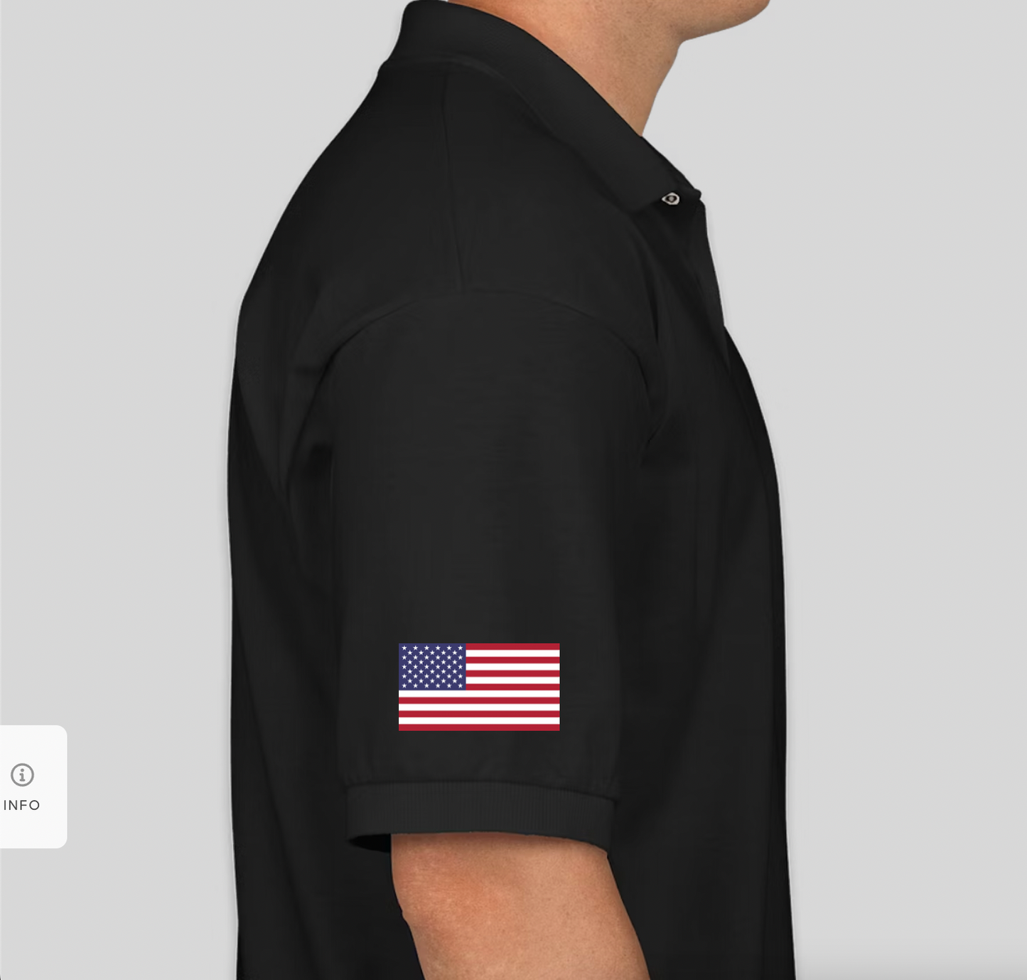 Siiick Tees black polo